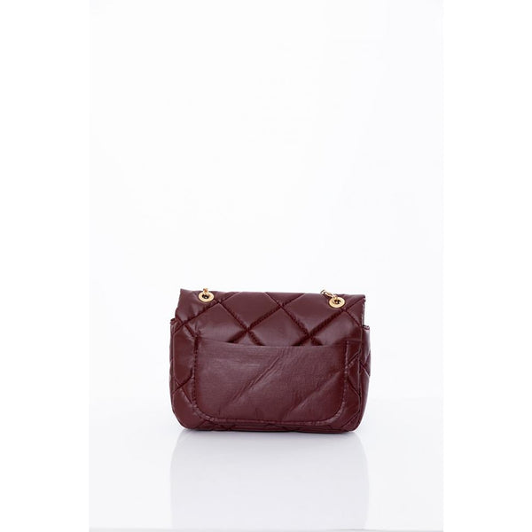 Brown Chain Strap Quilted Bag | Montivo Pakistan