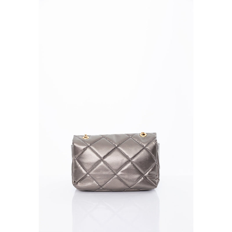 Silver Chain Strap Quilted Bag | Montivo Pakistan