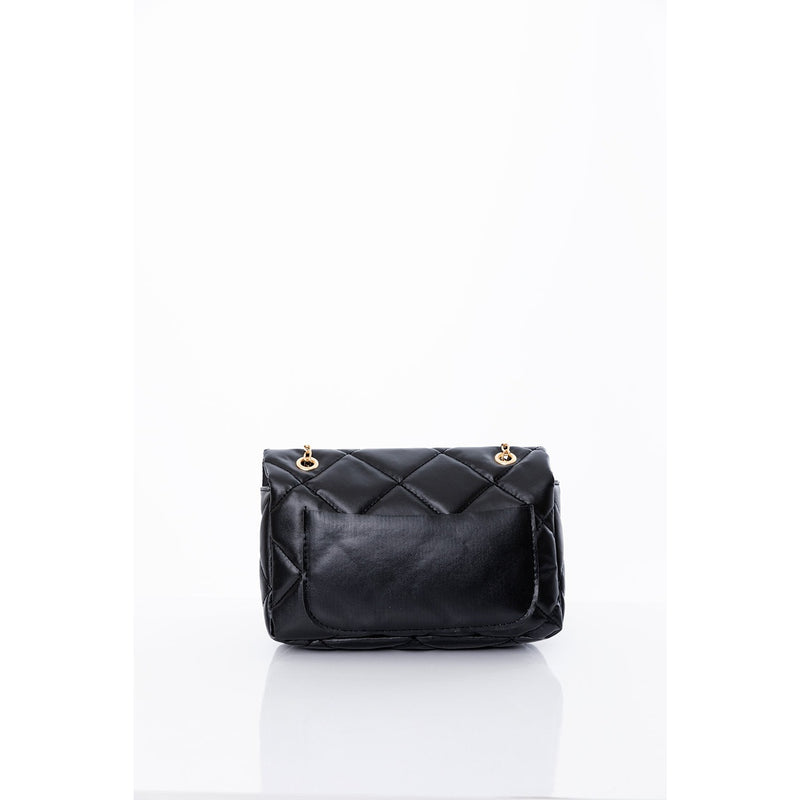 Black Chain Strap Quilted Bag | Montivo Pakistan