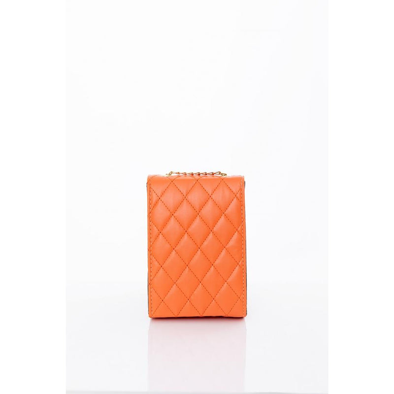 Rust Chain Strap Quilted Bag | Montivo Pakistan