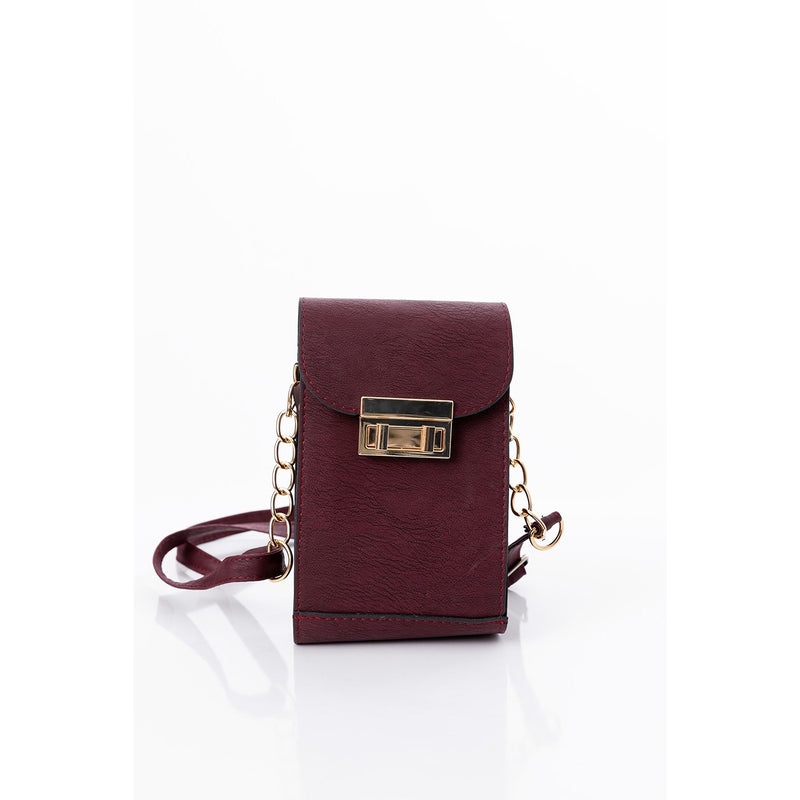 Maroon Shoulder Strap Wallet Bag | Montivo Pakistan