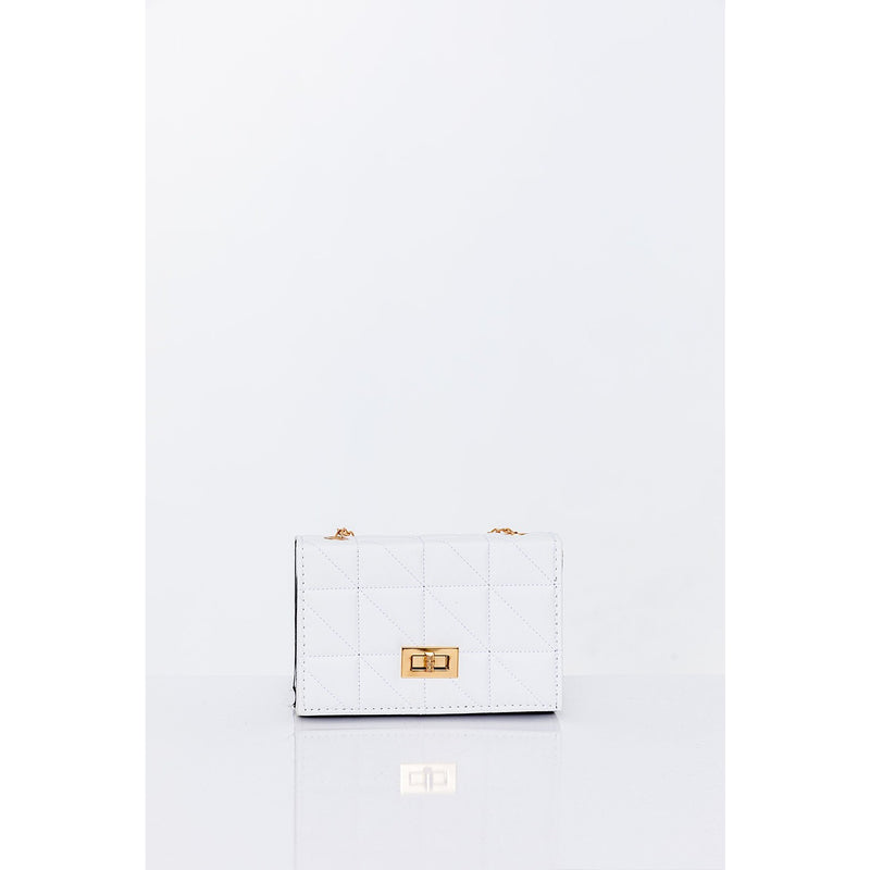 White Chain Strap Mini Bag | Montivo Pakistan
