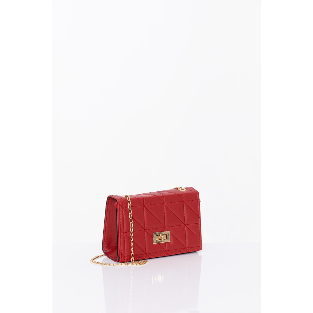 Red Chain Strap Mini Bag Montivo