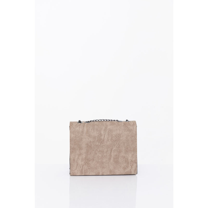 Beige Chain Hand And Shoulder Bag | Montivo Pakistan