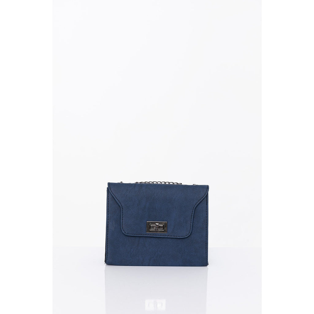 Blue Chain Hand And Shoulder Bag | Montivo Pakistan