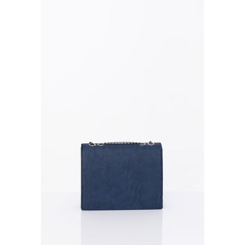 Blue Chain Hand And Shoulder Bag | Montivo Pakistan