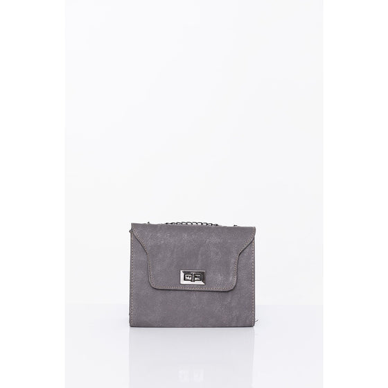 Grey Chain Hand And Shoulder Bag | Montivo Pakistan