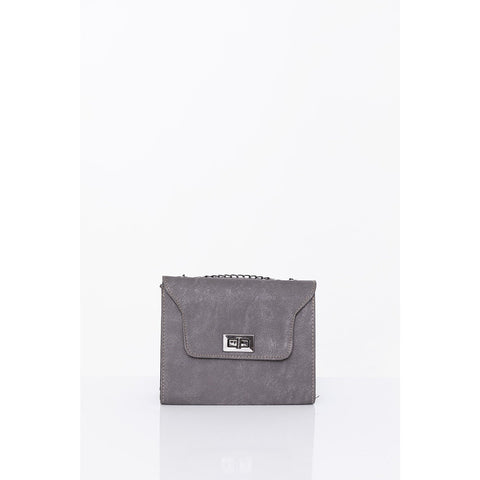 Grey Chain Hand And Shoulder Bag | Montivo Pakistan