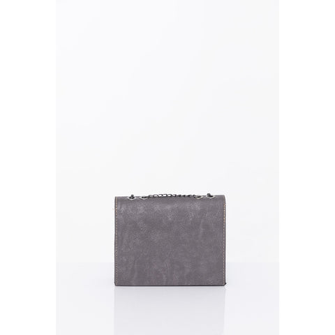 Grey Chain Hand And Shoulder Bag | Montivo Pakistan