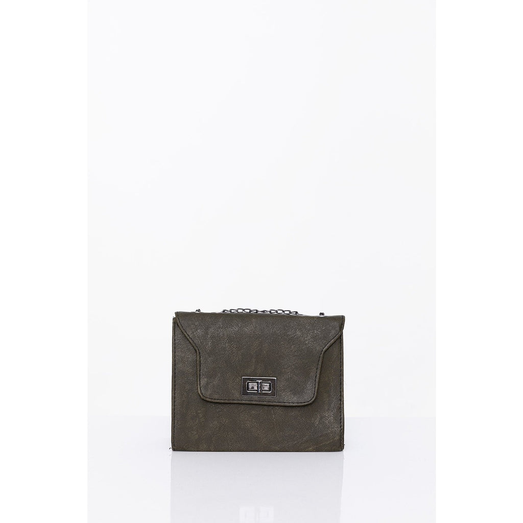 Olive Chain Hand And Shoulder Bag | Montivo Pakistan