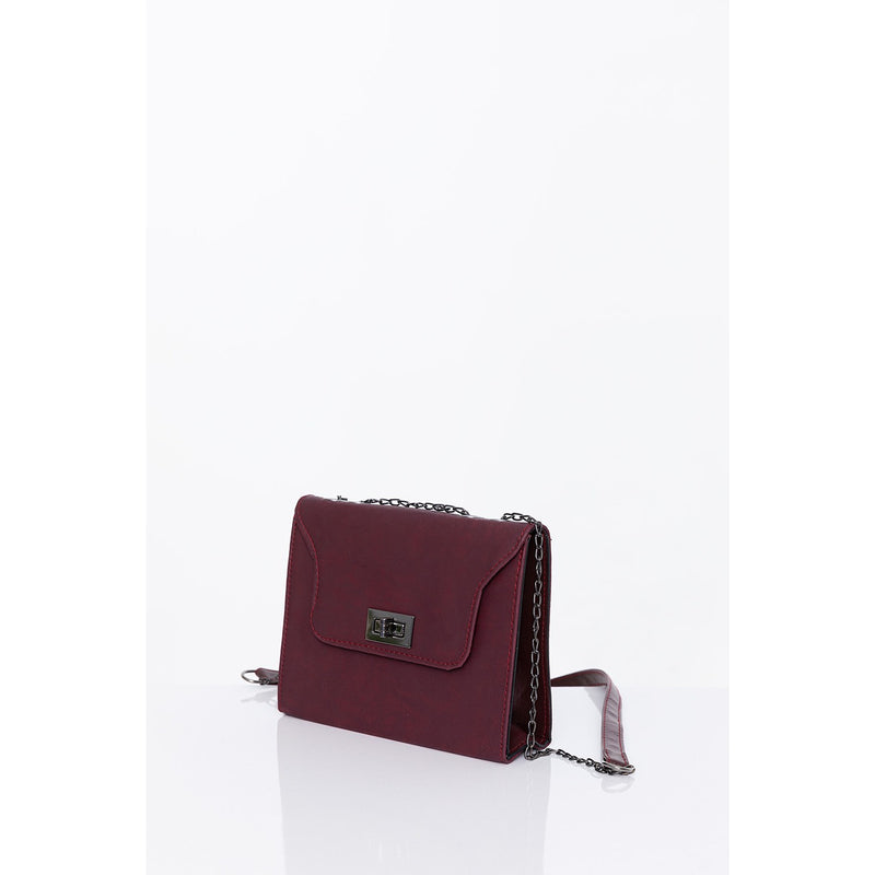 Red Chain Hand And Shoulder Bag | Montivo Pakistan