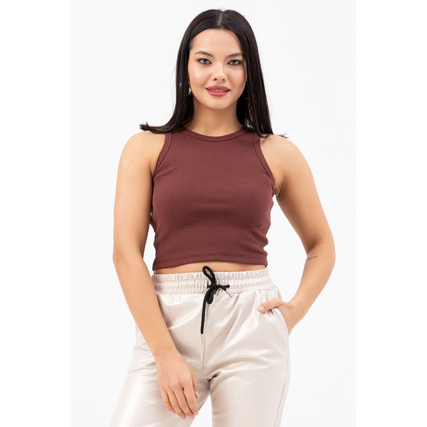 Brown Crop Top | Montivo Pakistan