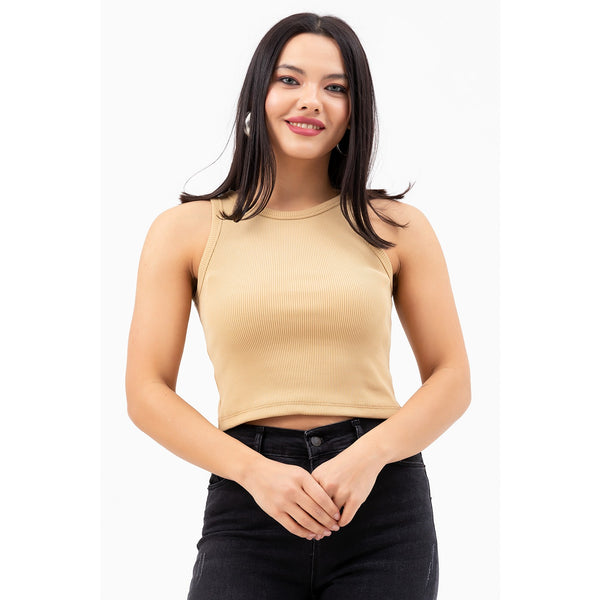 Beige Crop Top | Montivo Pakistan