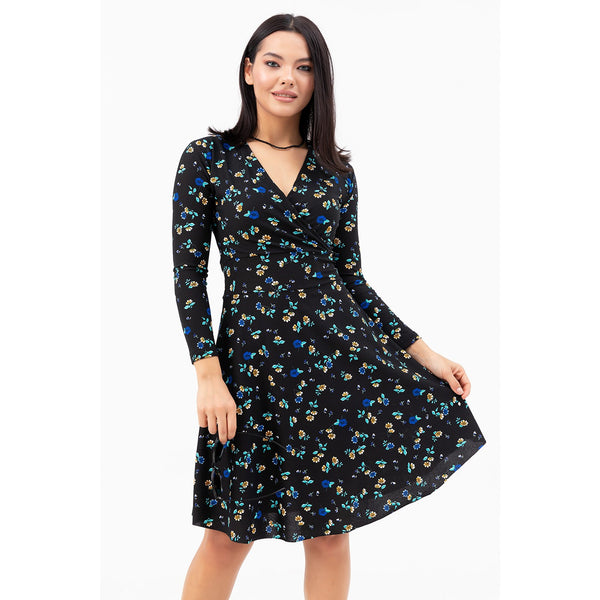 Floral Double Breasted Patterned Dress | Montivo Pakistan