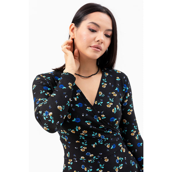 Floral Double Breasted Patterned Dress | Montivo Pakistan