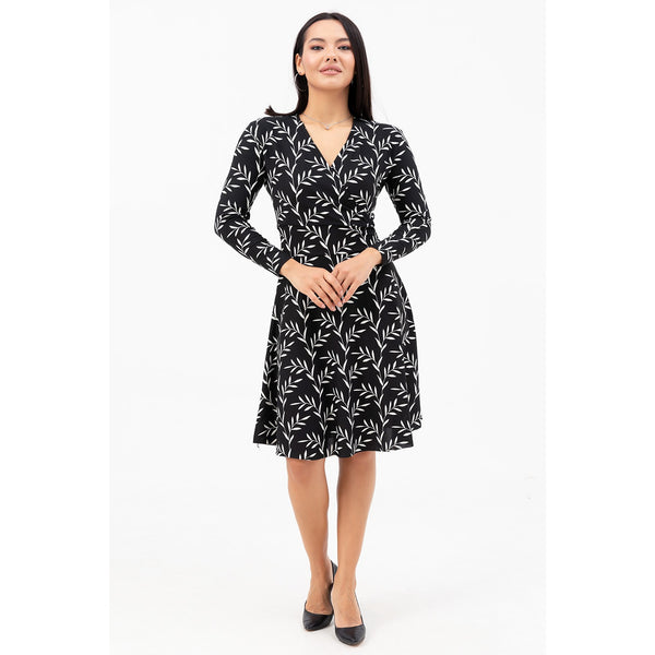 Floral Double Breasted Patterned Dress | Montivo Pakistan