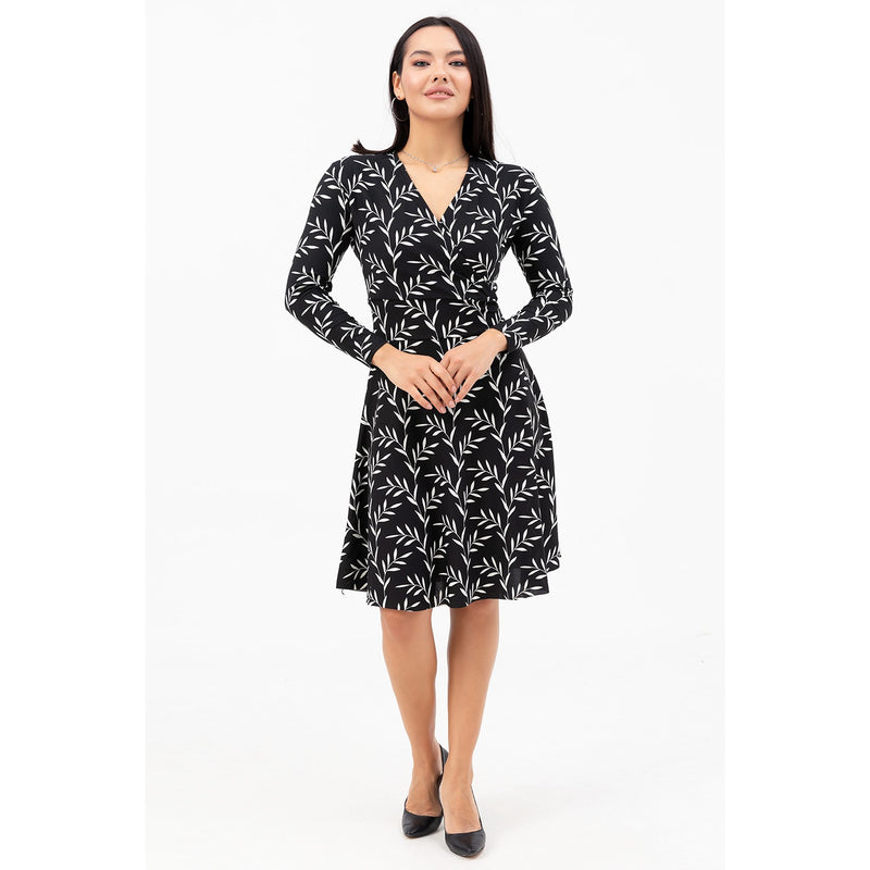 Floral Double Breasted Patterned Dress | Montivo Pakistan