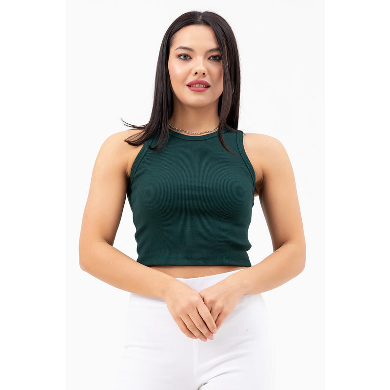 Green Crop Top | Montivo Pakistan