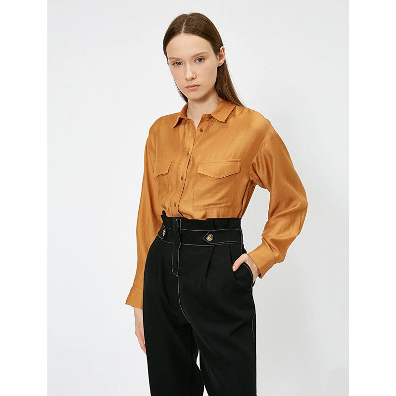 Brown Women Shirt | Montivo Pakistan