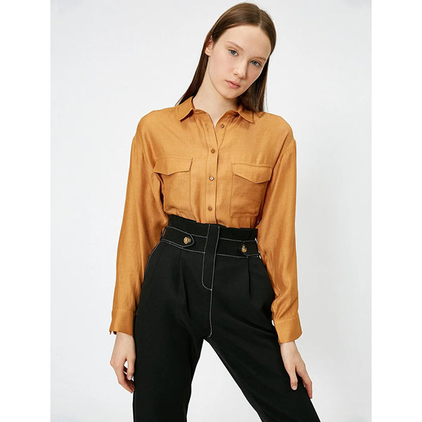 Brown Women Shirt | Montivo Pakistan