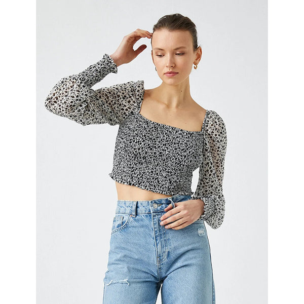 Printed Crop Top | Montivo Pakistan