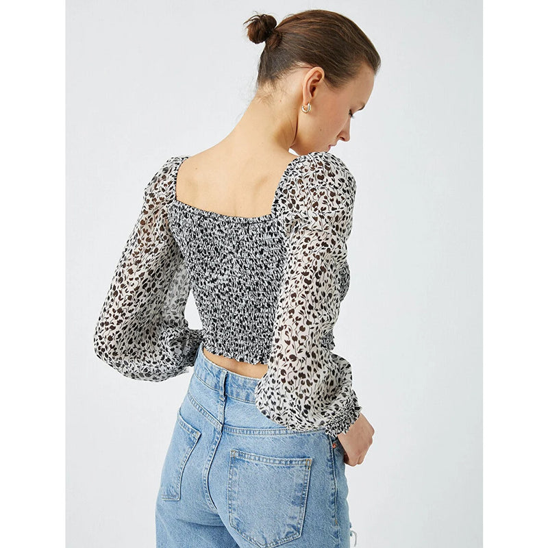 Printed Crop Top | Montivo Pakistan