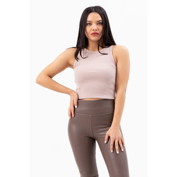 Rose Corded Crop Singlet | Montivo Pakistan