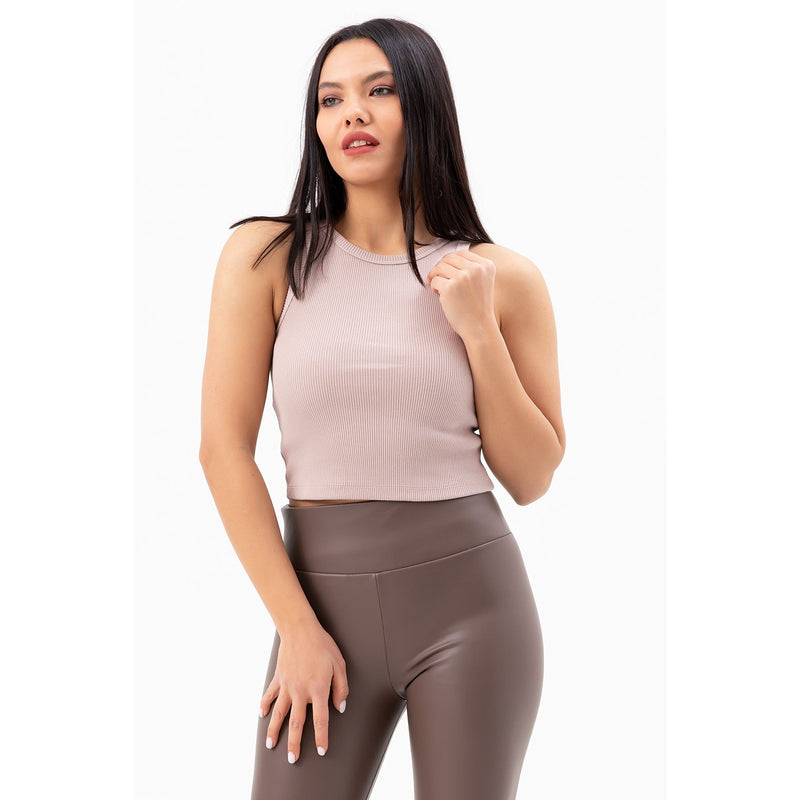 Rose Corded Crop Singlet | Montivo Pakistan