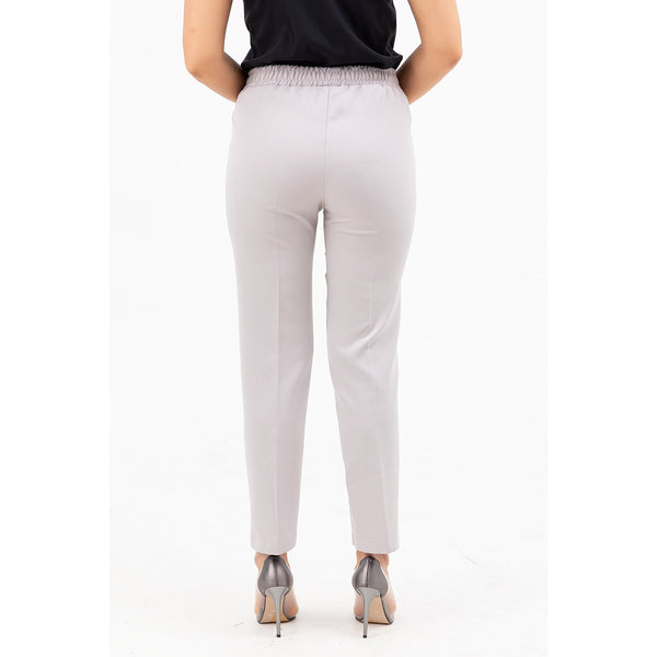 Grey Belted Carrot Pants | Montivo Pakistan