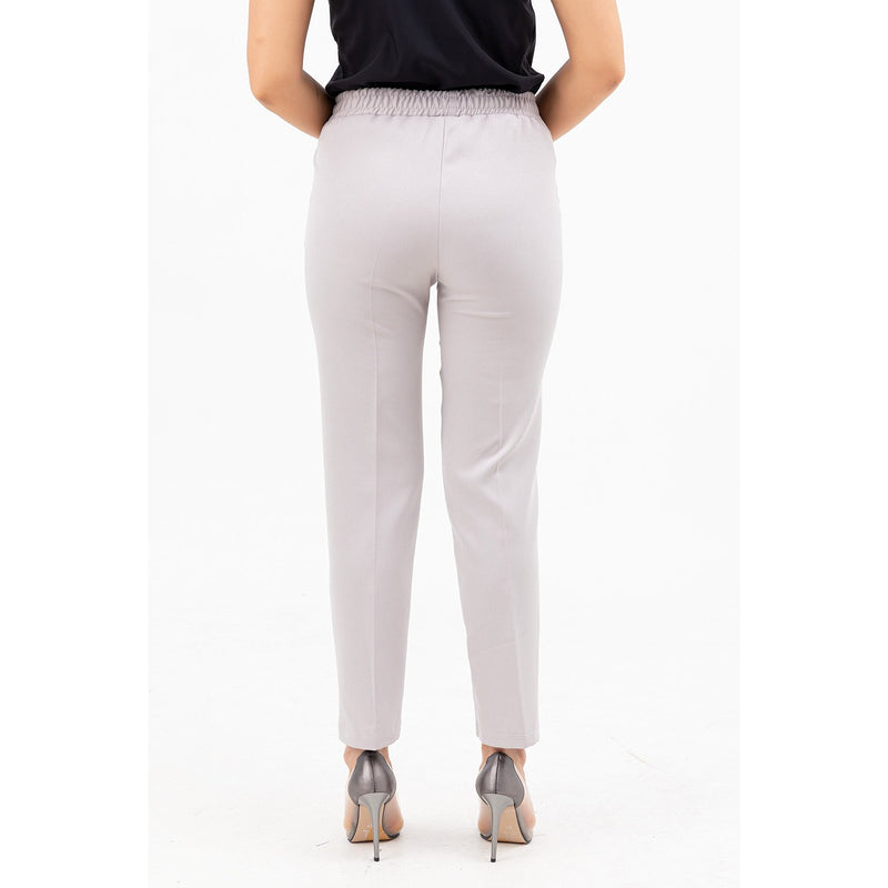 Grey Belted Carrot Pants | Montivo Pakistan