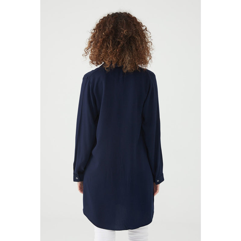 Blue Long Shirt Tunic | Montivo Pakistan