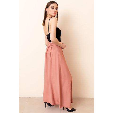 Pink Belt Detail Skirt | Montivo Pakistan