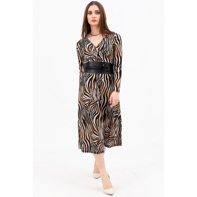 Double Breasted Collar Dress | Montivo Pakistan