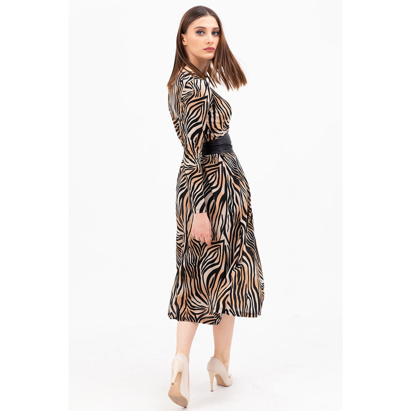 Double Breasted Collar Dress | Montivo Pakistan
