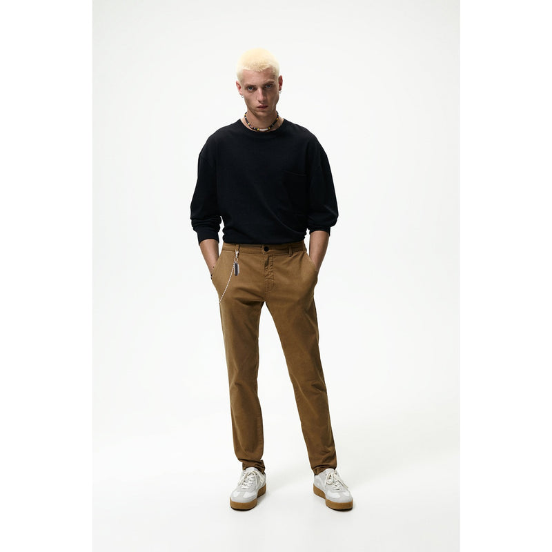 Zara Camel Skinny Chinos | Montivo Pakistan