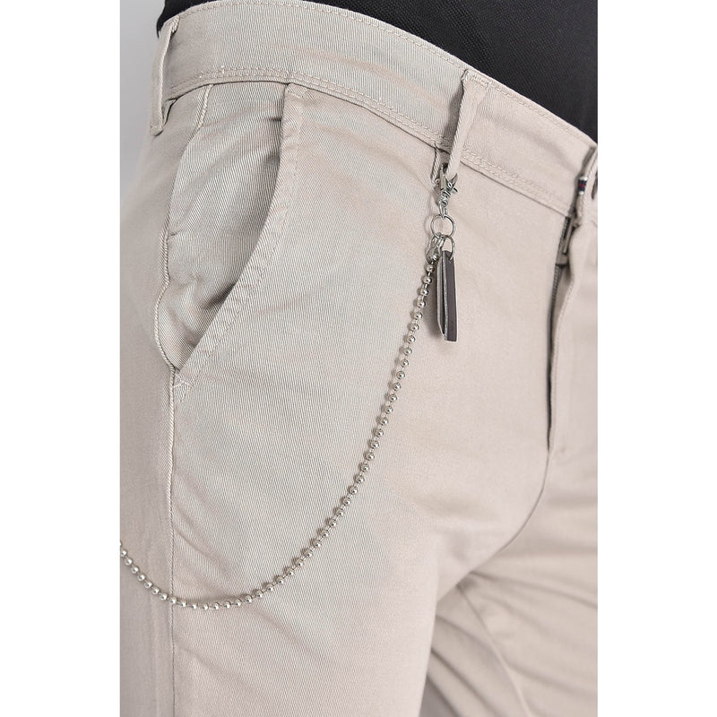 Zara Cream Skinny Chinos | Montivo Pakistan