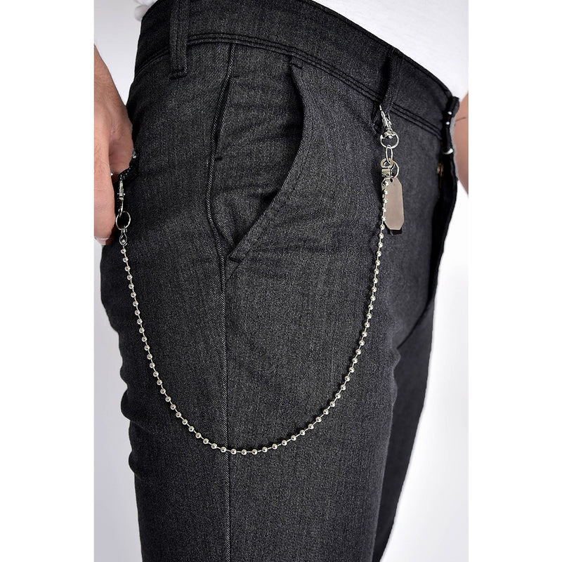 Zara Charcoal Skinny Chinos | Montivo Pakistan