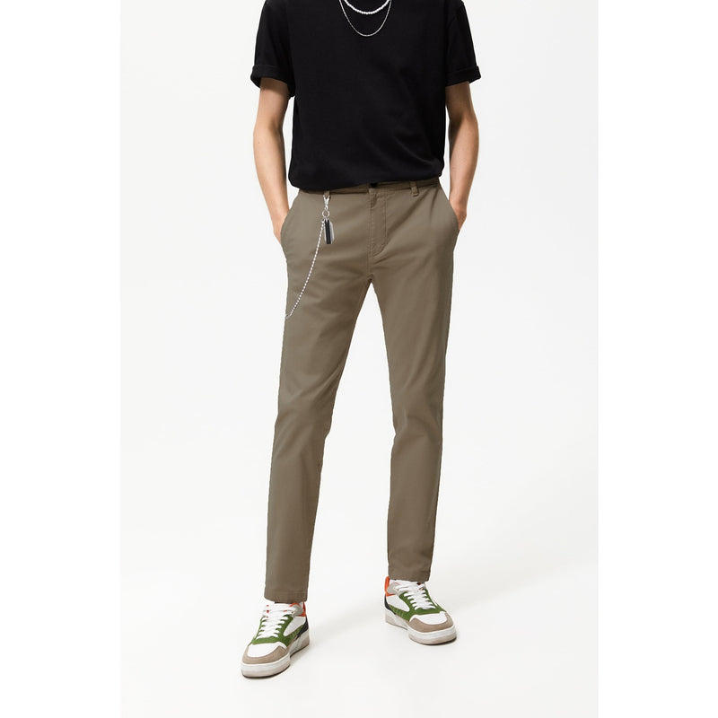 Zara Light Brown Skinny Chinos | Montivo Pakistan