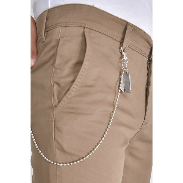 Zara Light Brown Skinny Chinos | Montivo Pakistan