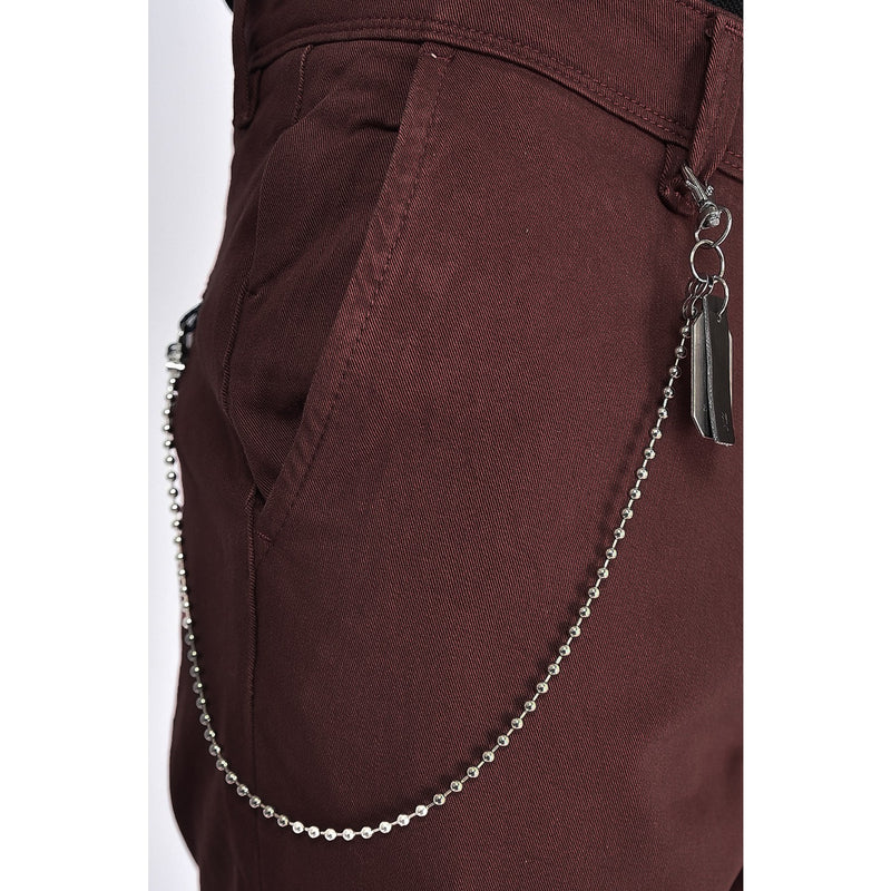 Zara Maroon Skinny Chinos | Montivo Pakistan