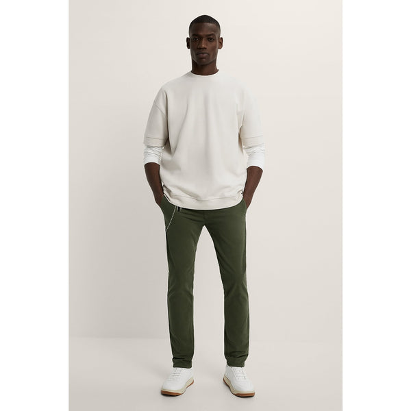 Zara Olive Skinny Chinos | Montivo Pakistan