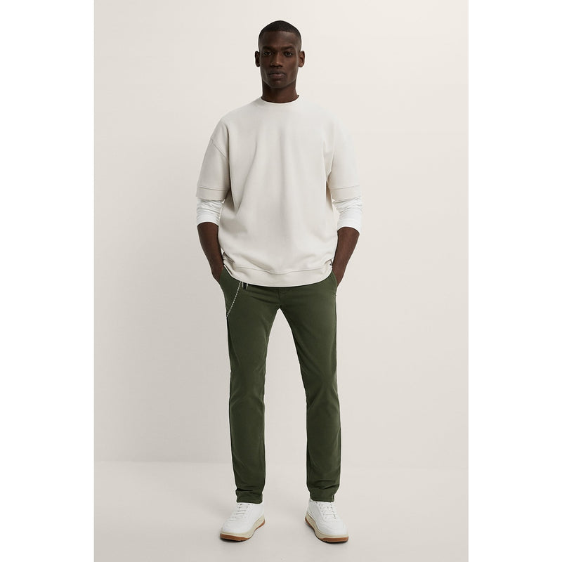 Zara Olive Skinny Chinos | Montivo Pakistan
