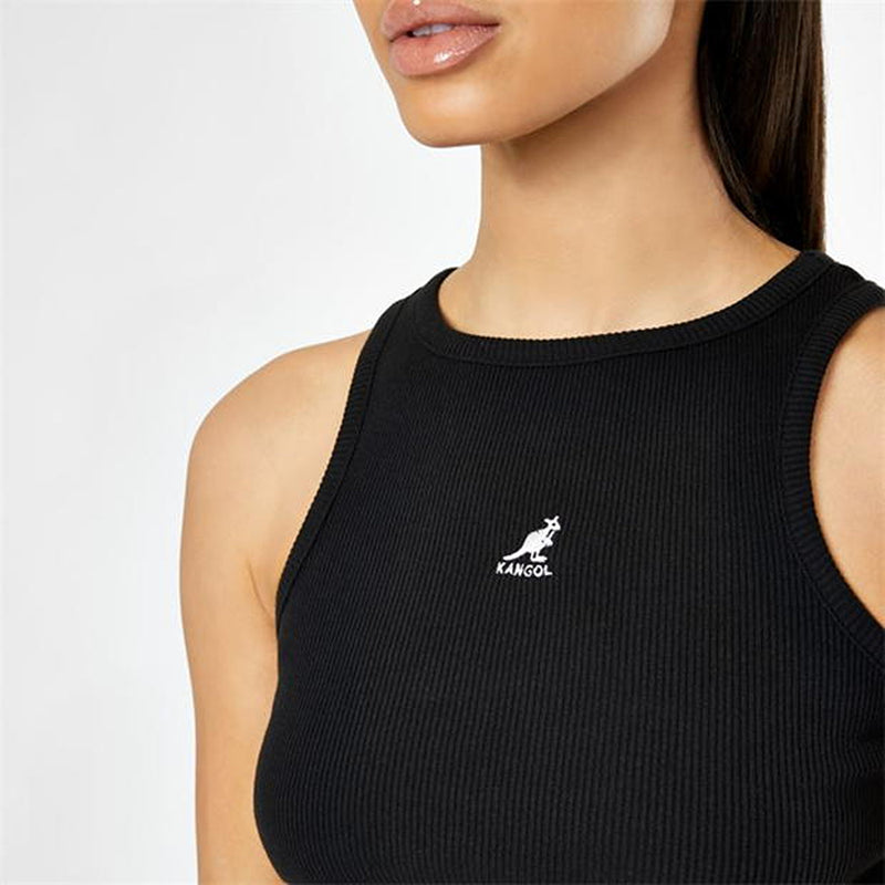 Kangol Black Crop Top | Montivo Pakistan