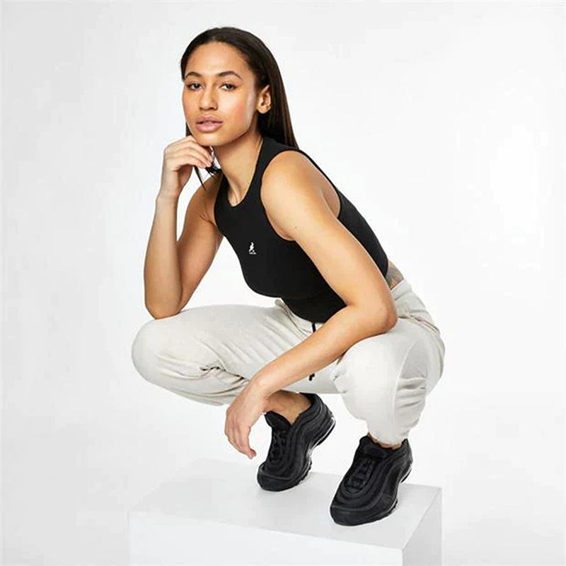 Kangol Black Crop Top | Montivo Pakistan