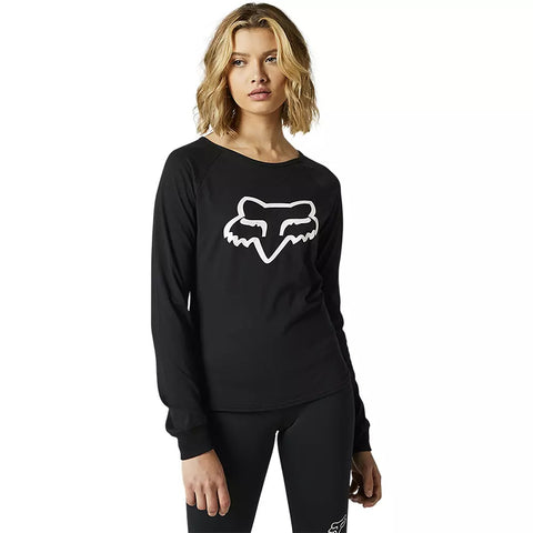 Fox Black Long Sleeve Tee | Montivo Pakistan