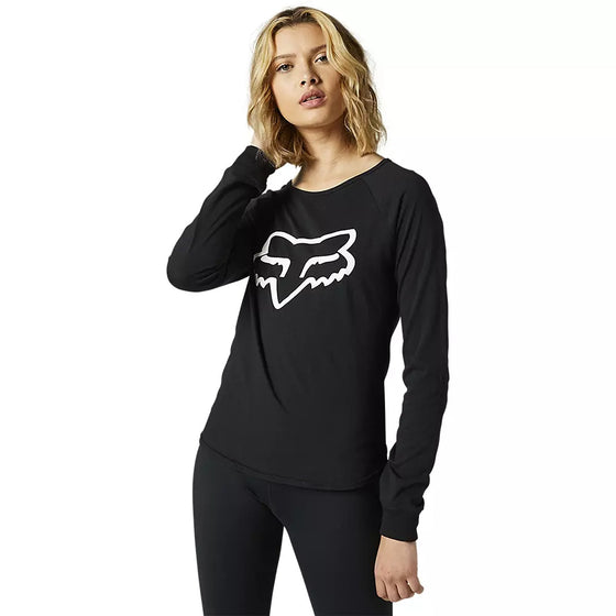 Fox Black Long Sleeve Tee | Montivo Pakistan