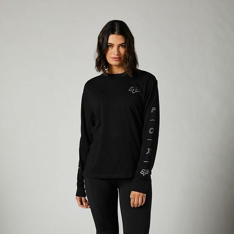 Fox Long Sleeve Black Tshirt | Montivo Pakistan