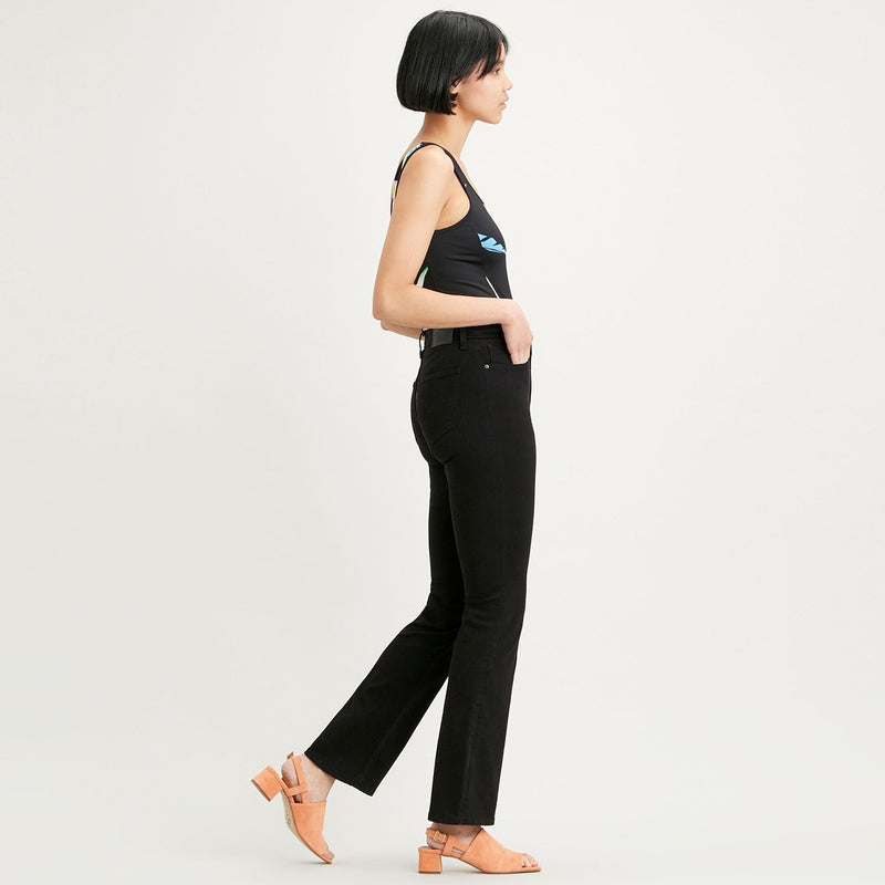LVS Black Boot-Cut Mid Rise Jeans | Montivo Pakistan