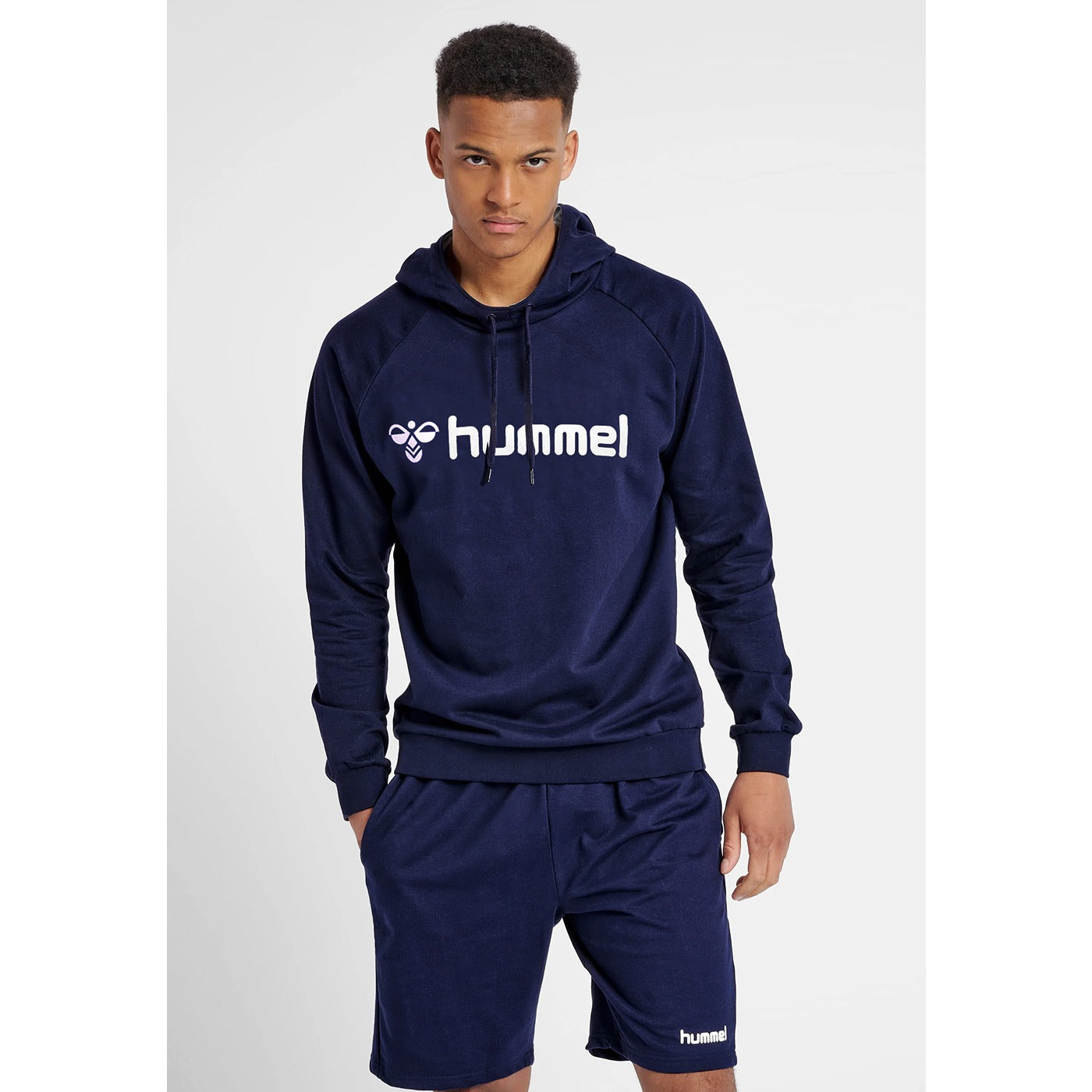 HML Navy Blue Mens Hoodie | Montivo Pakistan