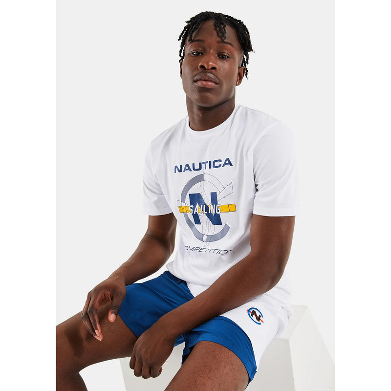 NTCA Gunnage Blue White Swim Shorts | Montivo Pakistan